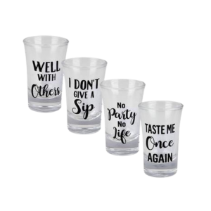Shot Glass Prints 25ml Assorted