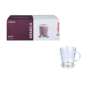 Mug Glass Arabica 180ml
