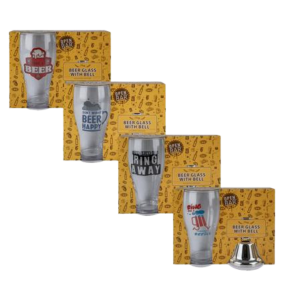 Beer Glass Dad With Bell Set