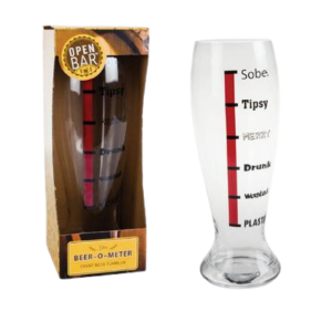 Beer Mug Glass Beer O Meter 1.5L