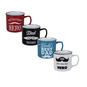 Mug Occasions Dad Enamel Look 330ml