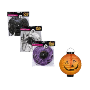 Ornament Light Lantern Chinese Paper Battery Operated 21cm Assorted