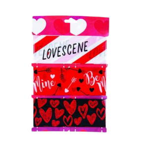 Ornament Occasion Love Warning Tape 3pc