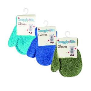 Snuggly-Bits Toddler Winter Plush Gloves