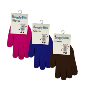 Winter Knit Kiddies Gloves - Assorted Colours