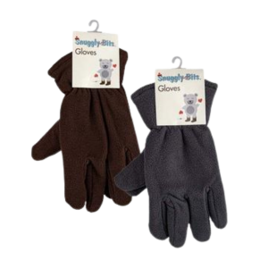 Men's Snuggly-Bits Fleece Gloves - Assorted Colours