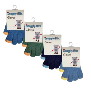 Snuggly Bits Kids Winter Knit Gloves