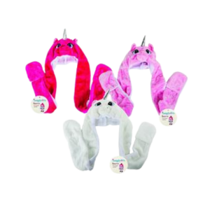 Beanie Kids Unicorn With Earflap Handpocket