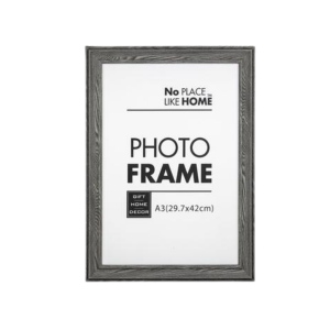 Picture Frame Cert A3 Charcoal Grey