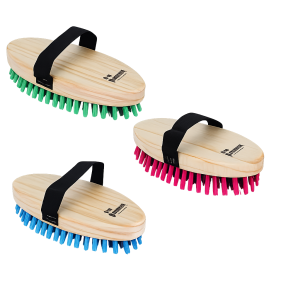 Scrubbing Polish Brush Wooden Back