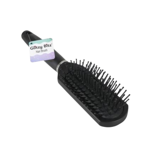 Hair Brush Black Paddle 22.5cm