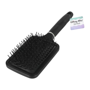 Hair Brush Black Paddle Wide 24.5cm