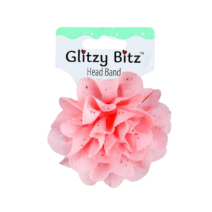 Hair Band Scrunchie With Flower