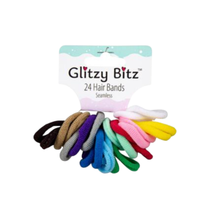 Hair Band Elastic 24Pc No Join Light