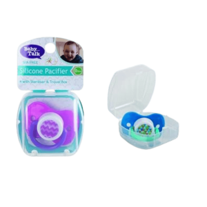 Baby Soother Silicone In Holder
