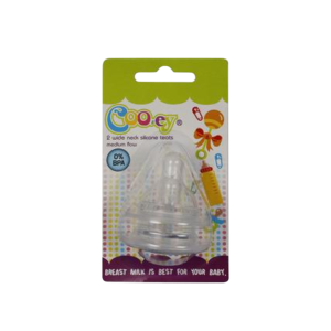 Cooey Bottle Teats 2Pc Wide Neck