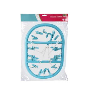 Clothes Dryer Pl 20 Peg Assorted