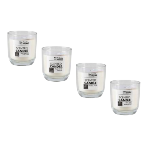 Candle in glass round 7x8cm scented