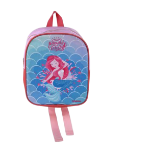 Backpack Mermaid 24X20X9Cm Pvc Asstd