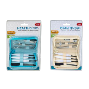 Nail Manicure Set 7Pc Bag Blister Health Glow