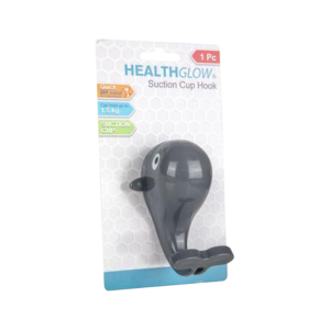 Hook Self Adhesive Plastic 2Pc Chrome