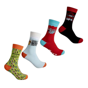 Socks Unisex Beer Wine Designs