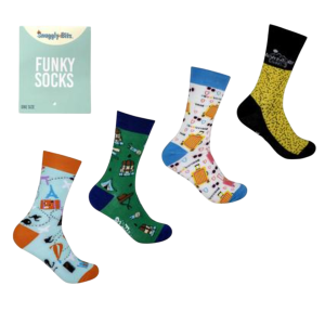 Socks Unisex Travel Design