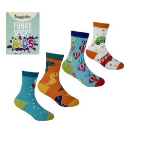 Socks Kids Boys Size 4-7 15Cm