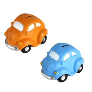 Money Bank Ceramic Car