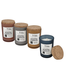 Candle In Glass Cork Lid Revive