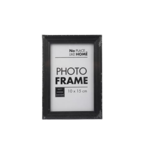 Picture Frame Pl Black 10X15Cm