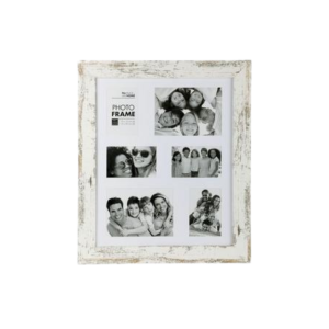 Picture Frame Collage Mdf 6Hole Stressed