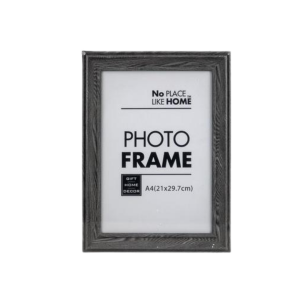 Picture Frame Cert A4 Charcoal grey
