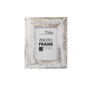 Picture Frame Mdf White Stressed 13X18Cm