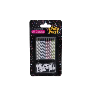Candle Birthday Re Lighting 10Pc