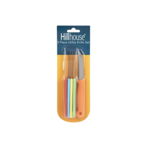 Knife Set 5Pc Utility Colours Hillhouse