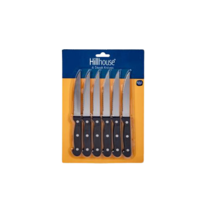 Knife Set 6Pc Serrated Hillhouse