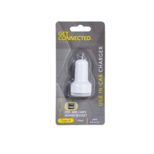 Usb in-car charger 2 port 2.1a