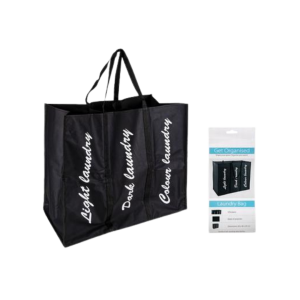 Laundry bag 60x48x30cm 3-divisions