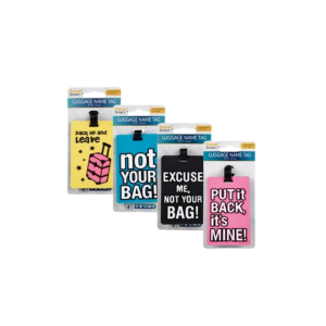 Travel Luggage Tag Asstd Designs