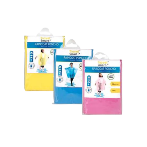 Raincoat poncho kids 108x90cm vinyl astd