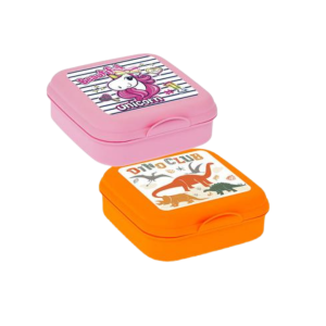 Lunch Box Clip Lock Assorted Designs