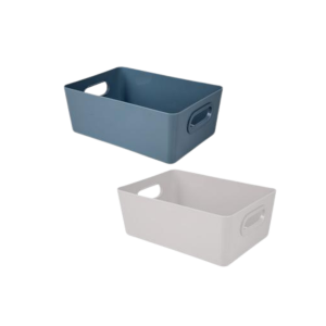 Basket Plastic High Gloss 20x14x7cm