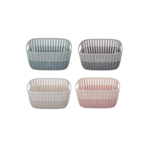 Basket Plastic 2 Tone 3.5L 23x18x12cm