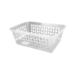 Basket Plastic Natural 25x16x8cm