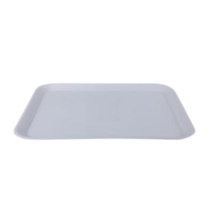 Melamine White Tray Rectangular 38x27cm