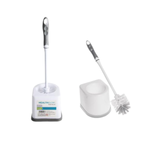 Toilet Brush W Stand Plastic 40Cm