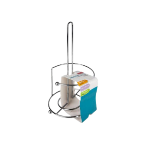 Toilet Roll Holder Chrome 34x16cm