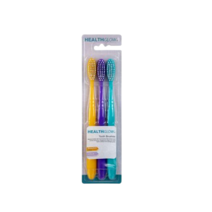 Tooth Brush Adult 3Pce Assorted Colours