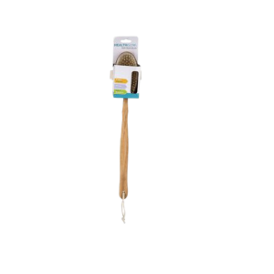 Bath Basics Bristle Brush Wooden Handle 42cm